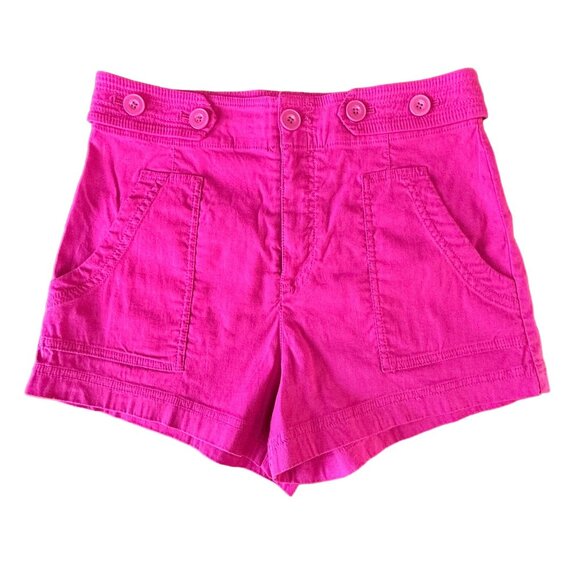 Maeve Pants - MAEVE by Anthropologie Colette Sailor Shorts Womens 6 Pink Purple Short Women